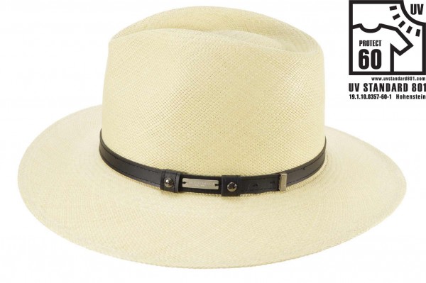 panama fedora with black leather band 80306-0panama fedora with black leather band 80306-0 aaa