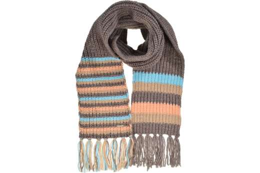 SEEBERGER women knit scarf »knit scarf with fringes 180x27