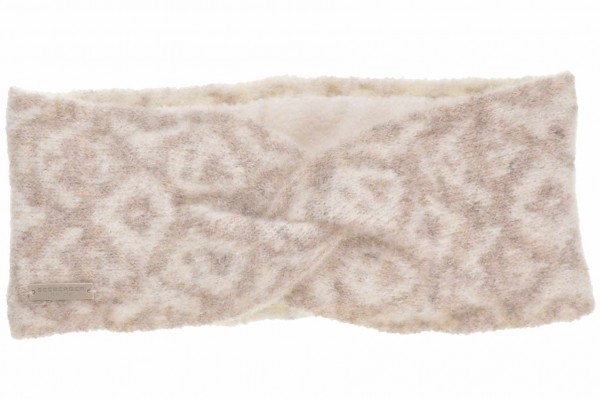 knit headband with 2 color jaquardknit headband with 2 color jaquard aaa