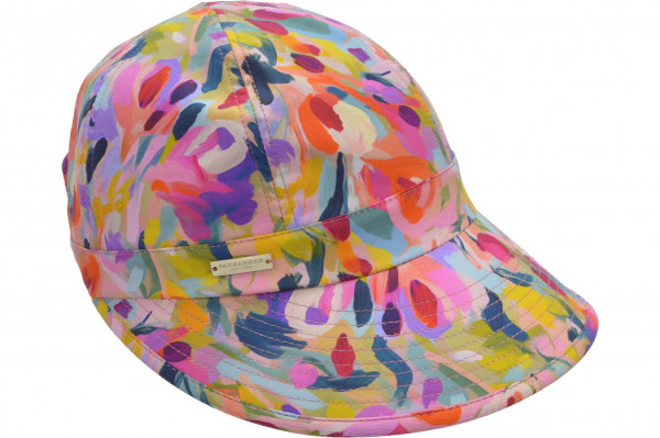 Baumwollstoff Schirmmütze mit Blumendruck 55765-0Baumwollstoff Schirmmütze mit Blumendruck 55765-0 aaa