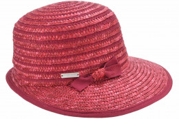 Strohborte Schute mit Ripseinsatz 54975-0