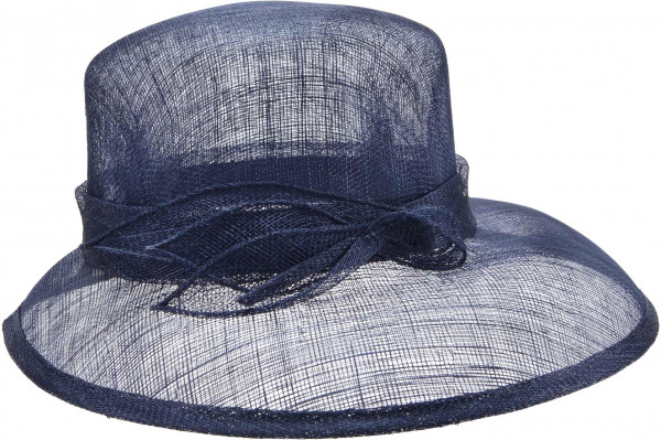 sinamay cloche 55634-0sinamay cloche 55634-0 ink blue Orig aaa