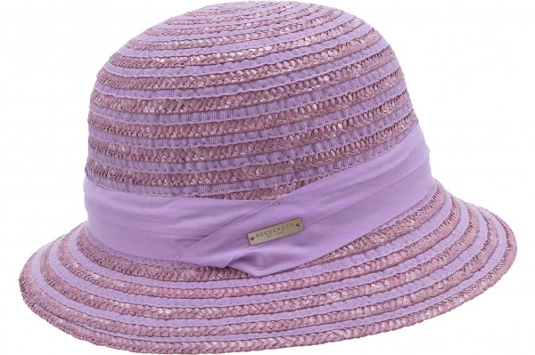Strohborte Glocke mit Ripseinsatz 55178-0Strohborte Glocke mit Ripseinsatz 55178-0 aaa