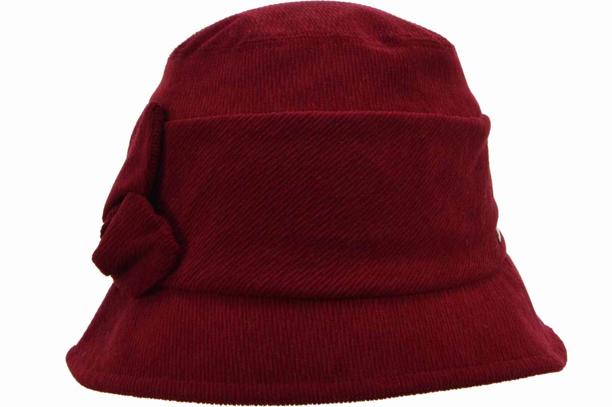 SEEBERGER women cut and sewn hat »velvet cloche with structure