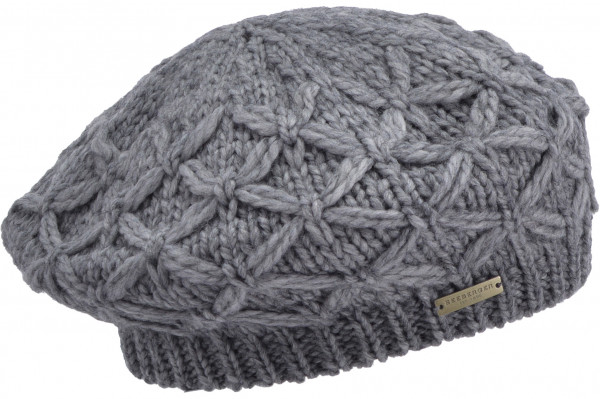 knit beret in calbe strcture 19412-0knit beret in calbe strcture 19412-0 aaa