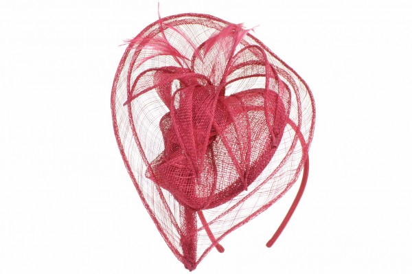 Sinamay Haarreif mit Federn 55239-0Sinamay Haarreif mit Federn 55239-0 aaa