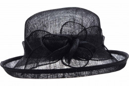 Sinamay Bolero mit Blüte 55633-0