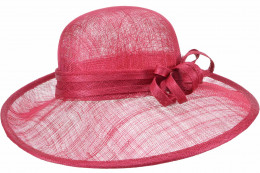 Sinamay Glocke mit Schleife 55363-0