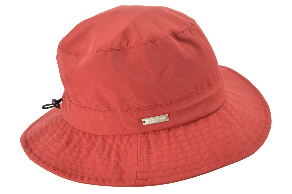 SEEBERGER unisex cut and sewn hat »bucket hat in rain fabric
