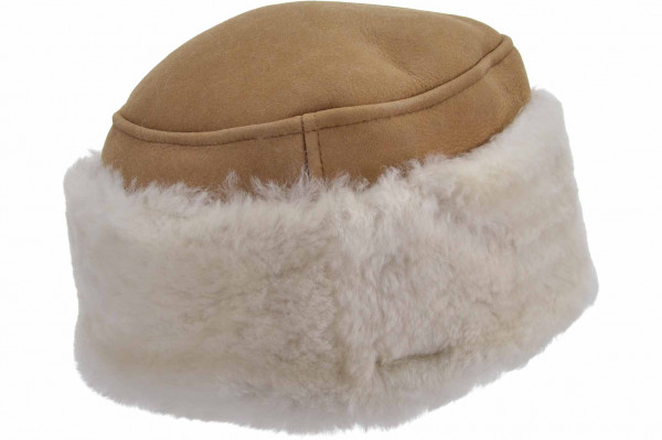 shearling toque 19814-0shearling toque 19814-0 camel/offwhite Orig aaa