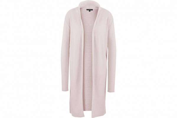 Cashmere lange Strickjacke 19380-0Cashmere lange Strickjacke 19380-0 kiesel M aaa