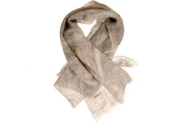 Cashmere Schal mit zartem Druck 180x40cm 19931-0Cashmere Schal mit zartem Druck 180x40cm 19931-0 aaa
